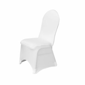 Housse Chaise Tissu Blanc