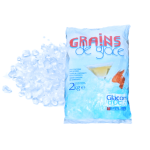 Sachet 2 kgs Glaçons Grains