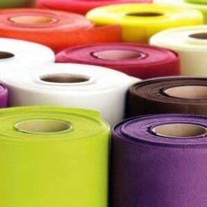 Rouleau de nappe intissée 1,20m*25m couleur