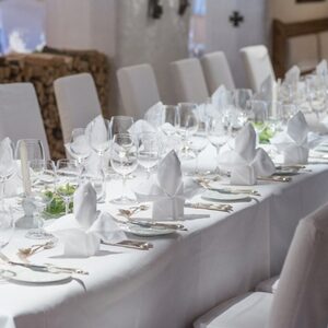 Installation 1 – Mise de table